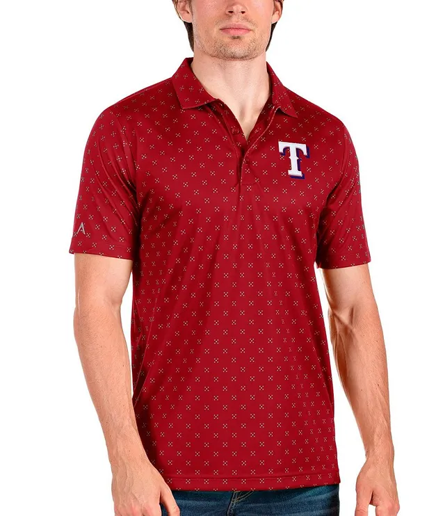 Men's Antigua Texas Rangers Quest Polo