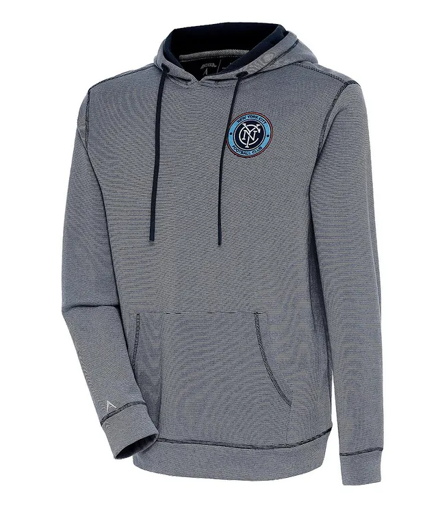 New England Patriots Antigua Signature Hoodie - Grey