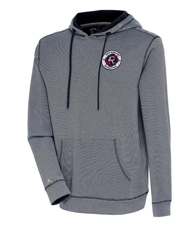 New England Patriots Antigua Signature Hoodie - Grey