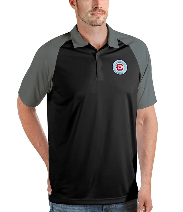 Antigua MLS Eastern Conference Esteem Short-Sleeve Polo Shirt, Mens, S, New York City FC Mango