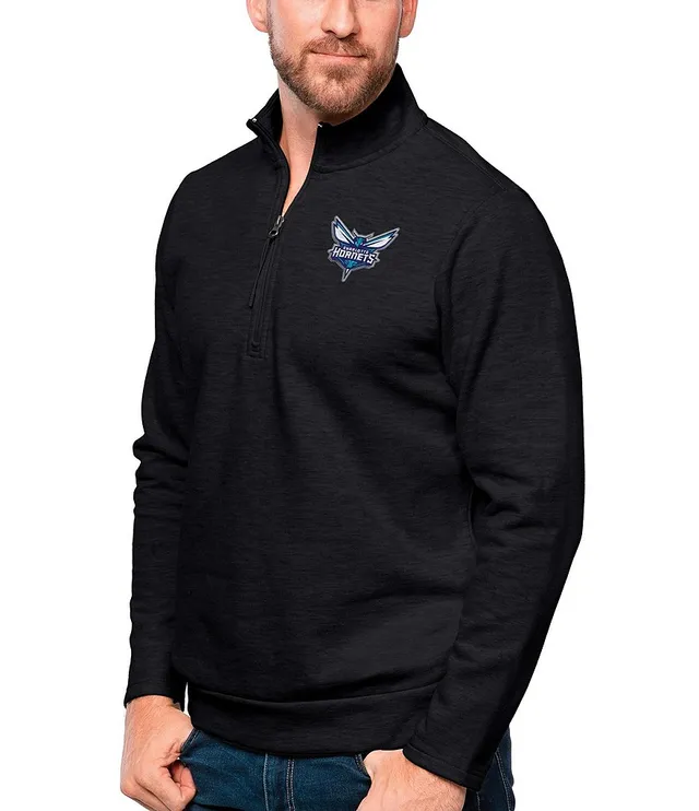 Dallas Cowboys Antigua Gambit Quarter-Zip Pullover Top - Oatmeal