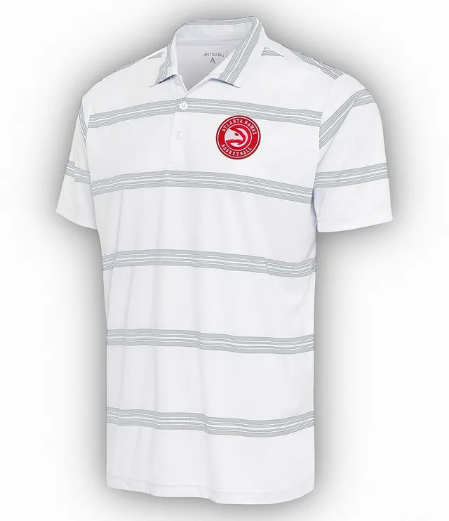 Chicago Cubs Antigua 19th Hole Polo - White/Gray