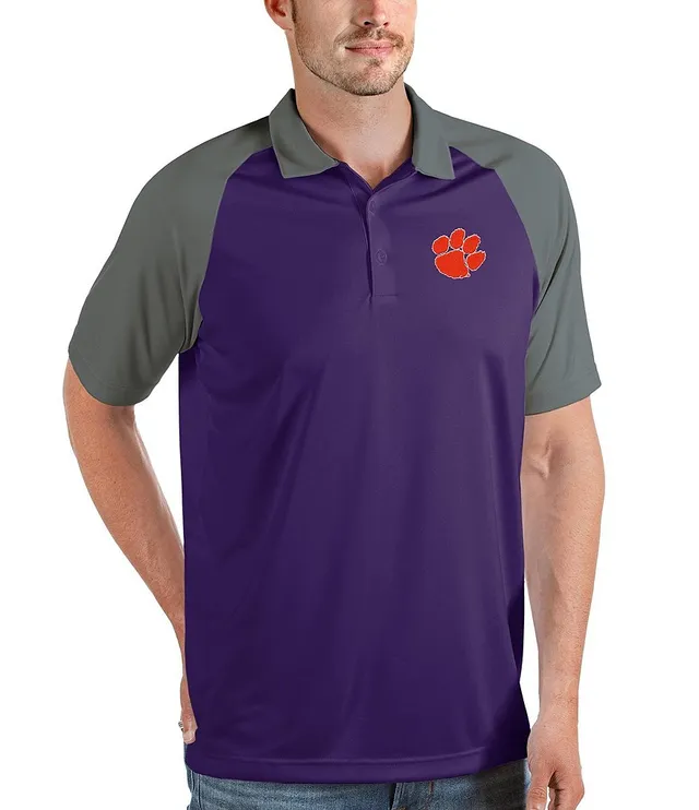 Antigua MLB Houston Astros Nova Short-Sleeve Colorblock Polo Shirt - S
