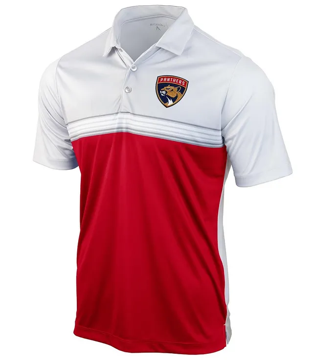 Men's Cleveland Indians Antigua Red/White Century Polo