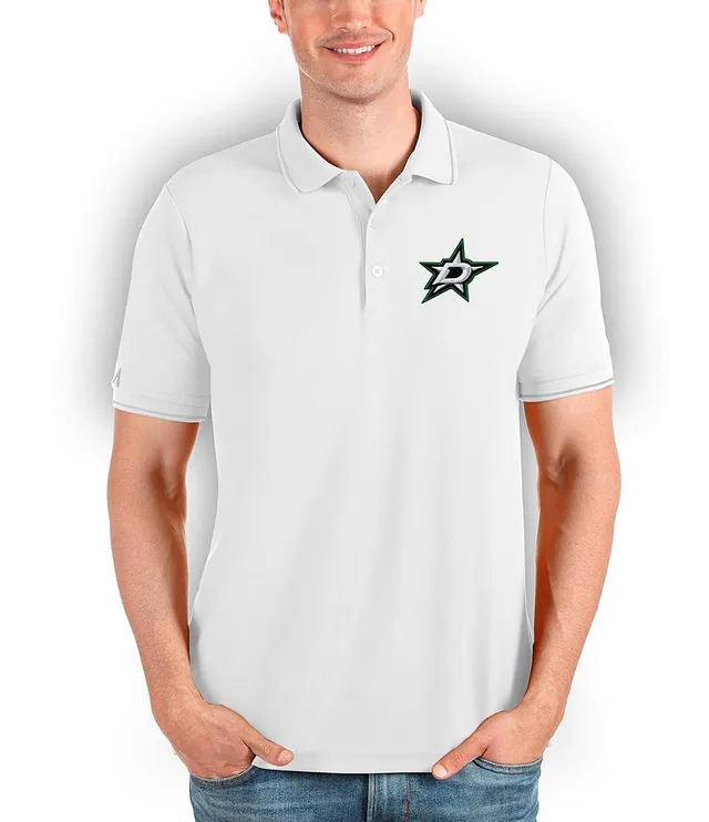 Men's Dallas Cowboys Antigua White/Navy Answer Polo