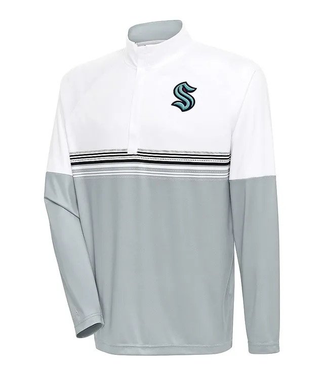 Men's Antigua White Seattle Kraken Tribute Polo