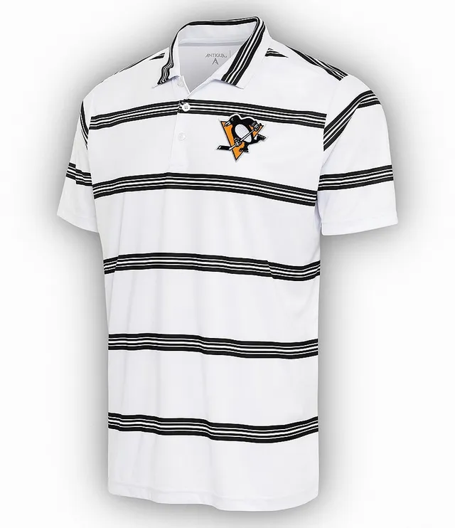 Men's Antigua White/Navy Houston Astros 19th Hole Polo