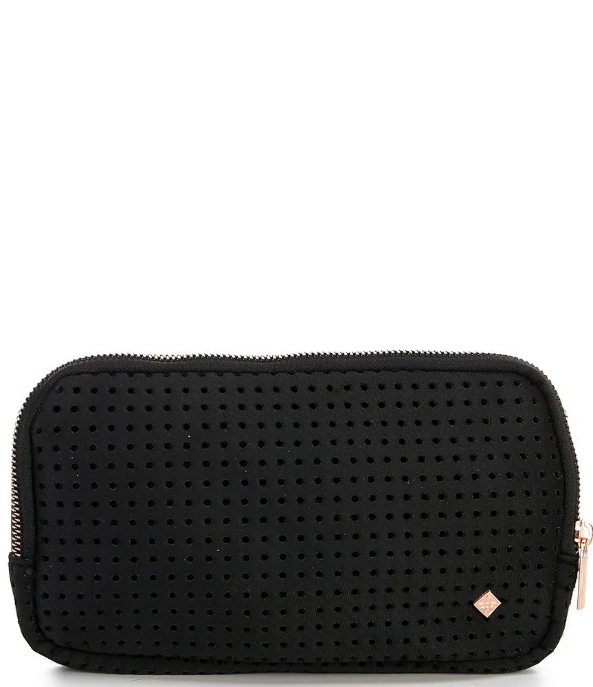 Antonio Melani Small Woven Neoprene Tote Bag - Black