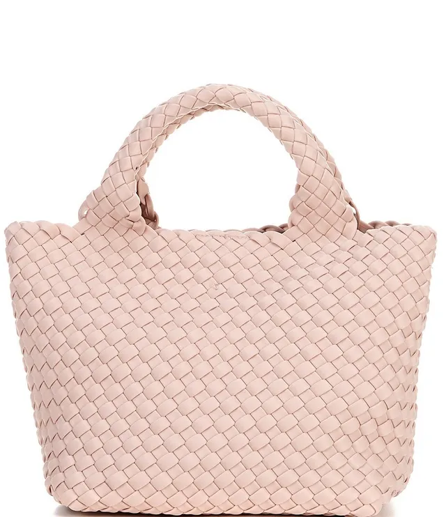 Antonio Melani Large Checkered Neoprene Woven Tote Bag