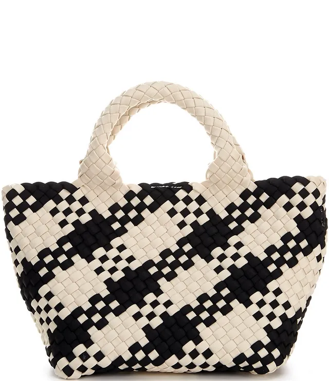 Antonio Melani Large Neoprene Woven Tote Bag - Black