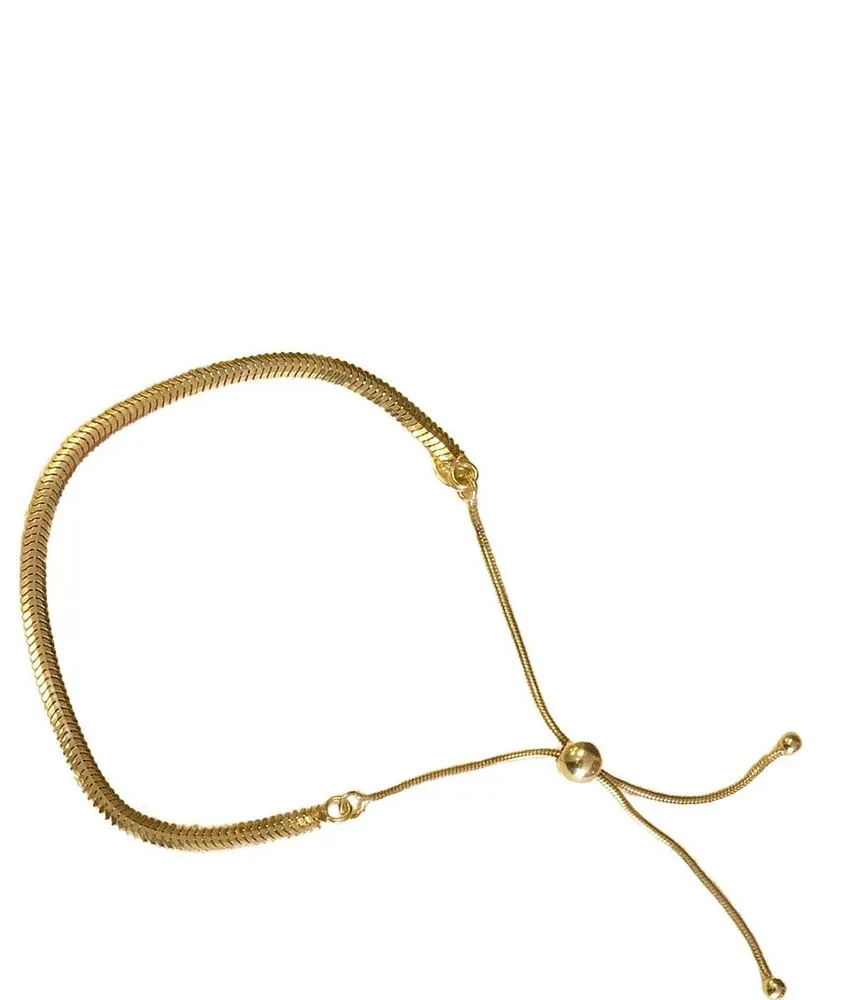 Ott Adjustable Chain Bracelet in Rose Gold
