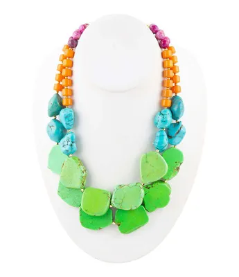 Southern Living Squash Blossom Statement Necklace