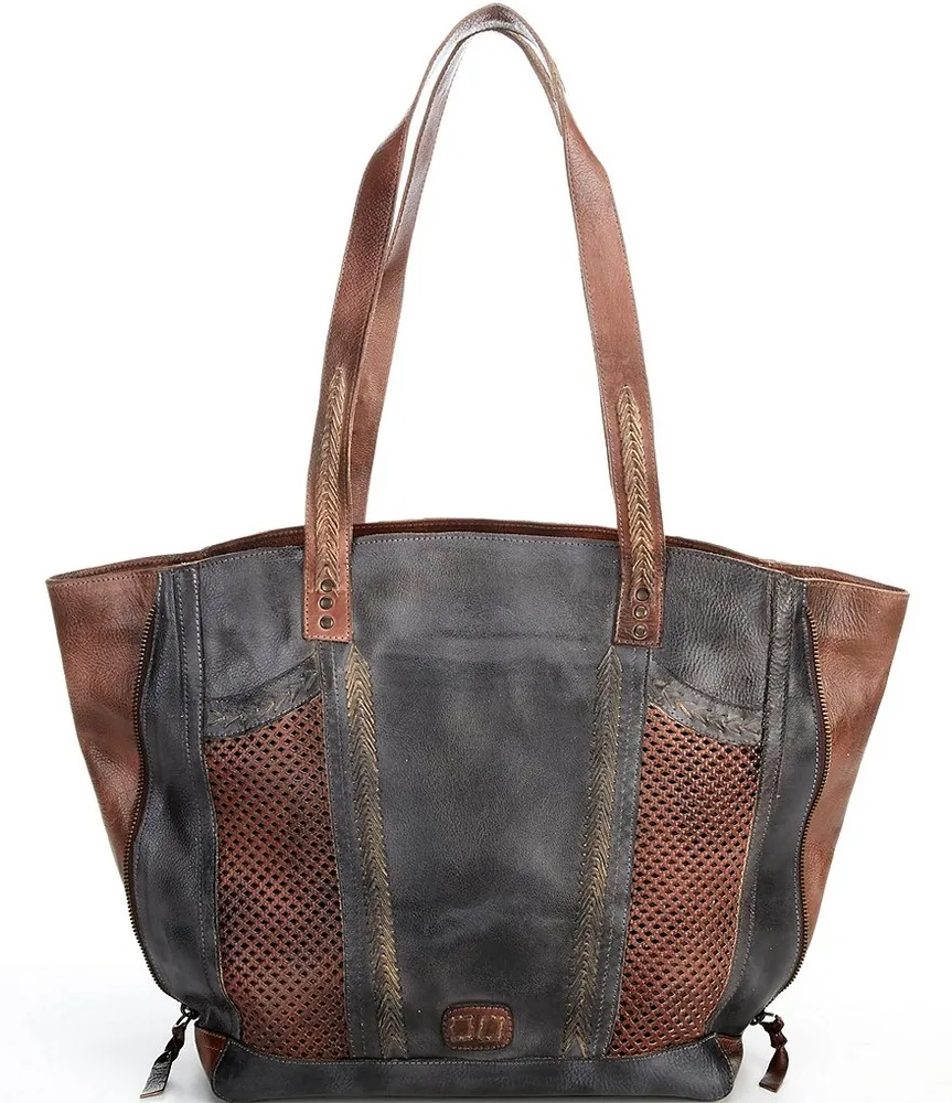 COACH Colorblock Leather Rae Tote Bag