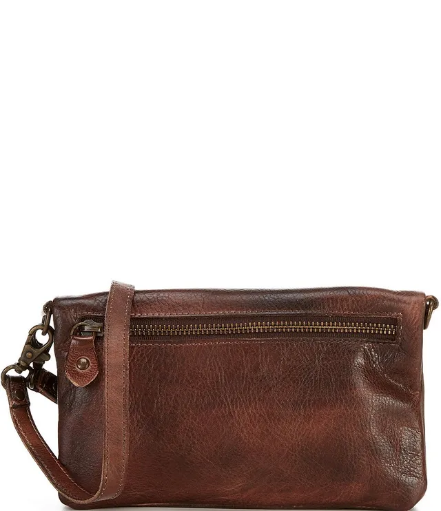 Bed Stu Venice Beach Buckle Weathered Leather Crossbody Bag, Dillard's