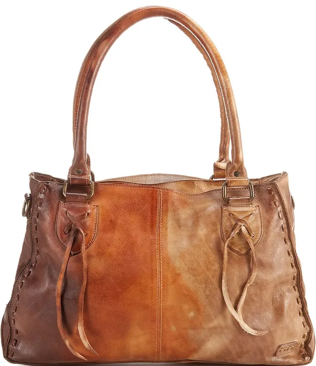 Keiki Black Lux Tan Handbag