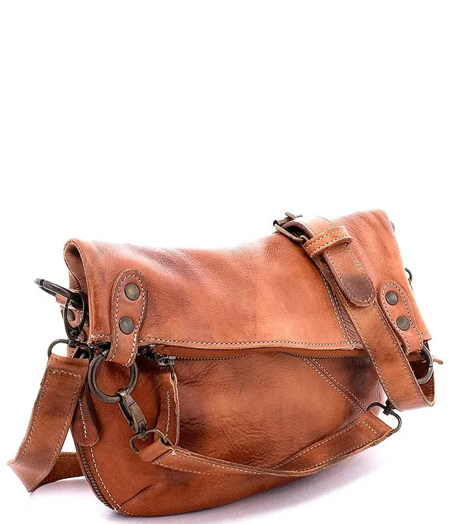 Bed Stu Tahiti Hobo Shaped Crossbody Leather Bag