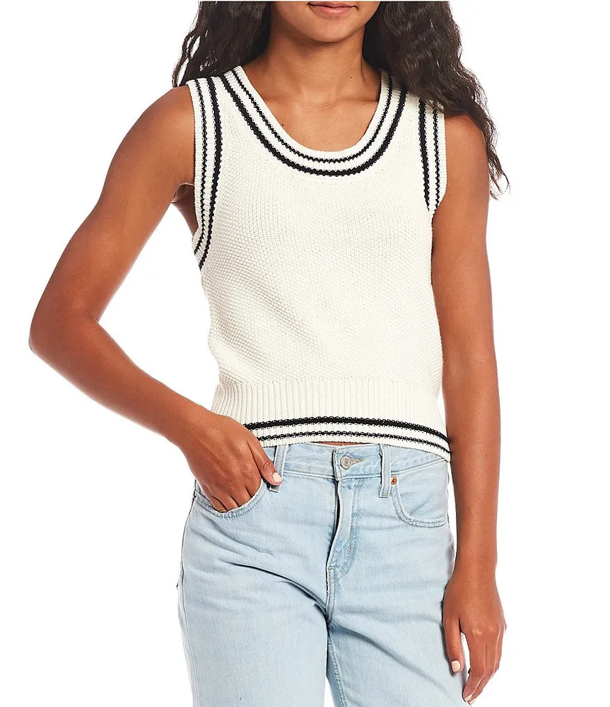Blu Pepper Varsity Sweater Vest | The Shops at Willow Bend