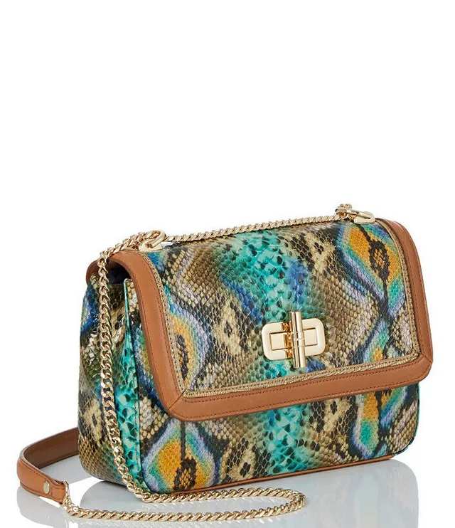 BRAHMIN Curie Collection Shea Kyanite Crossbody Bag