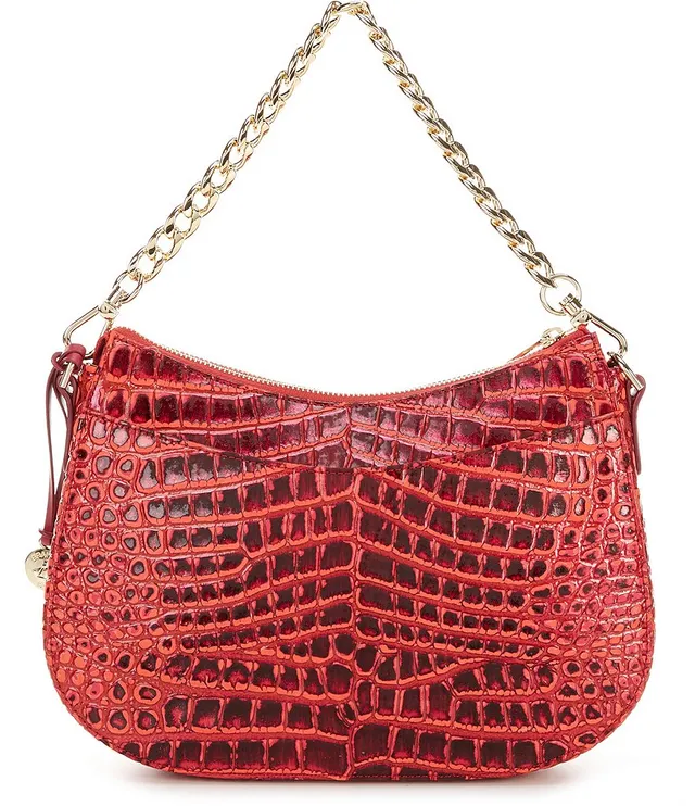 BRAHMIN Ombre Mini Melbourne Collection Moira Verbena Tote Bag