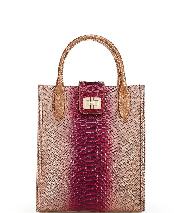 BRAHMIN Ombre Melbourne Collection Moira Infusion Tote Bag