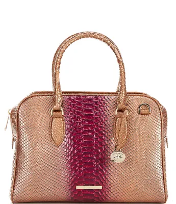 BRAHMIN Harkness Collection Hallie Satchel Bag, Dillard's in 2023