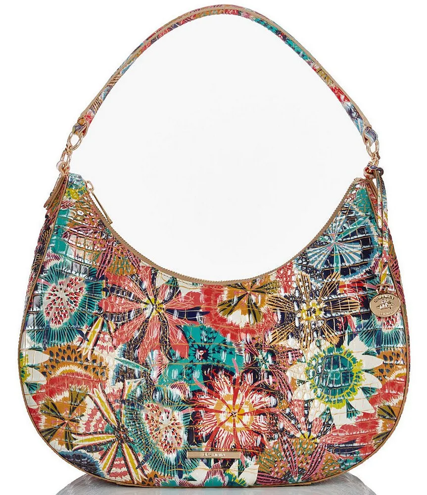 BRAHMIN Melbourne Collection Esme Daylily Shoulder Bag