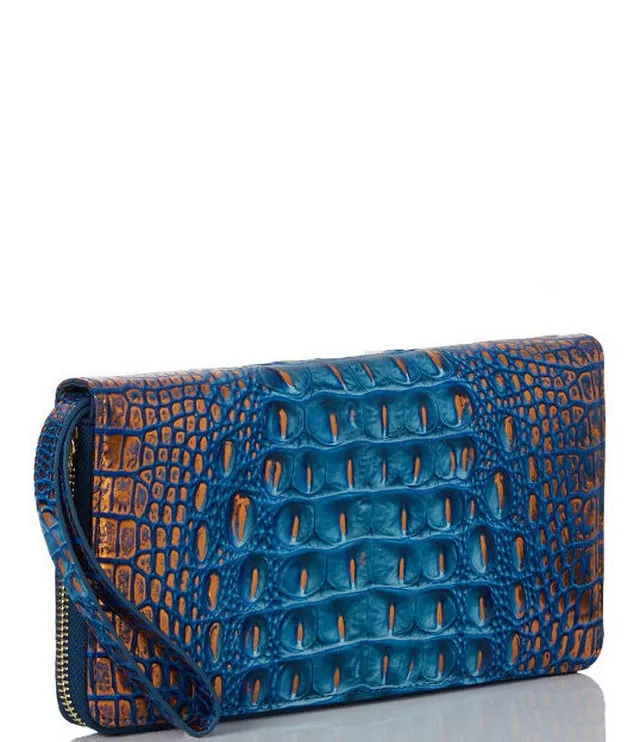 BRAHMIN Melbourne Collection Lorelei Deep Azure Shoulder Bag