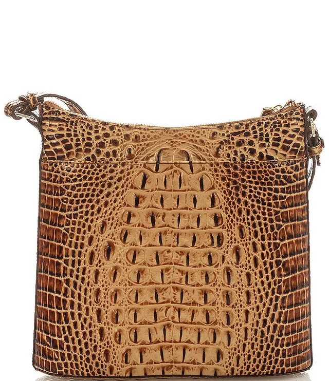 BRAHMIN Melbourne Collection Katie Leather Crocodile-Embossed Crossbody Bag, Dillard's