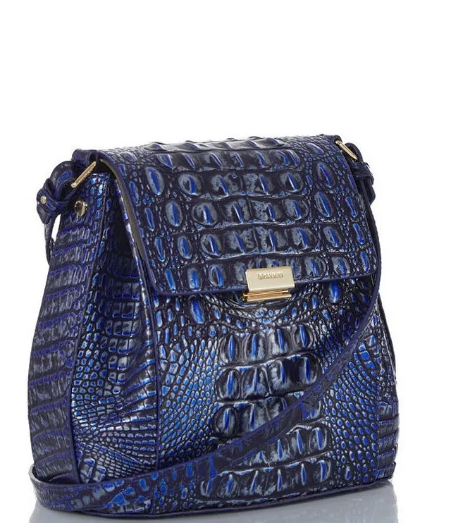 Brahmin Melbourne Margo Crossbody (Mineral Blue) Handbags - ShopStyle  Shoulder Bags
