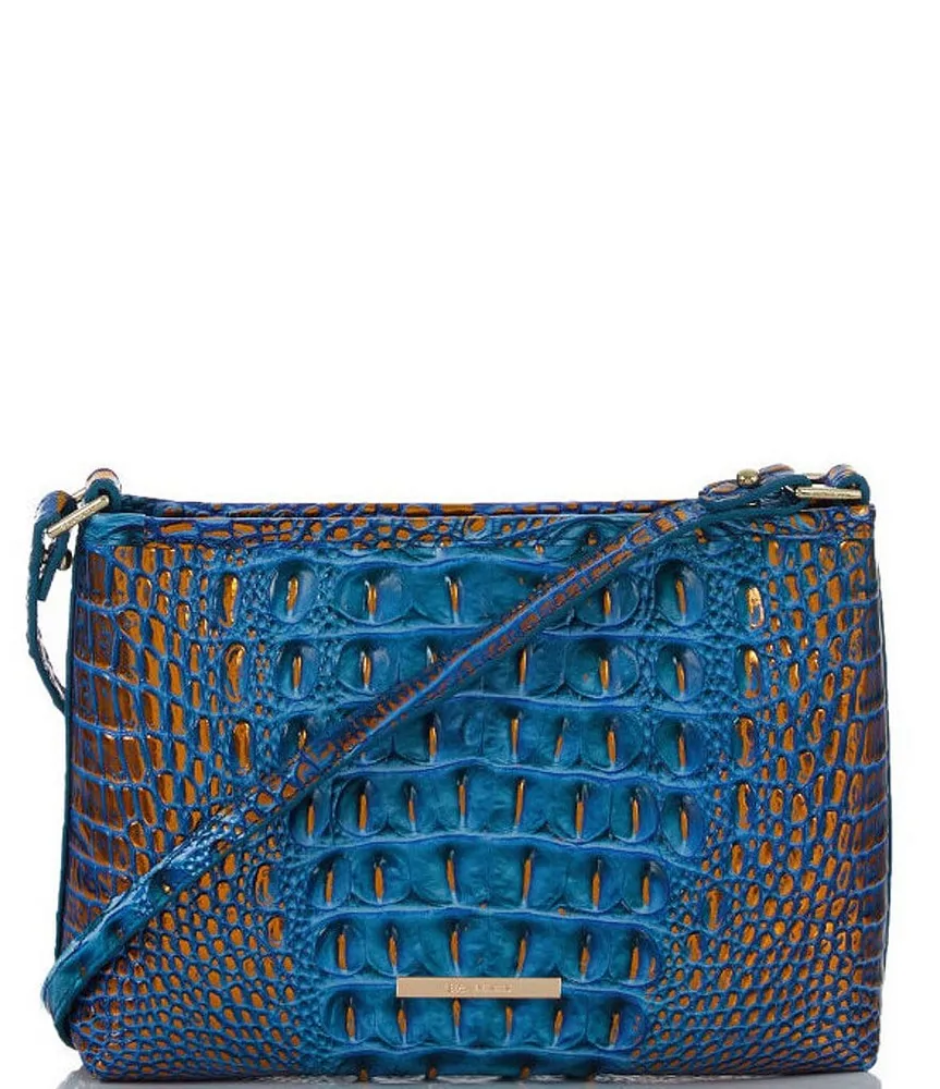 BRAHMIN Melbourne Collection Lorelei Deep Azure Shoulder Bag