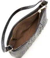 Brahmin, Bags, Brahmin Melbourne Collection Lorelei Crocodile Embossed  Shoulder Bag