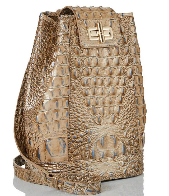 Brahmin Melbourne Maddie Backpack in Metallic