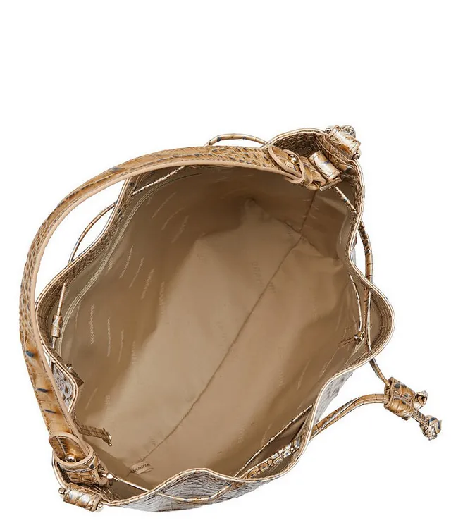 Brahmin Marlowe Bucket Shoulder Bag, Leather
