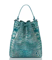 Marlowe Leather Bucket Bag, Fanciful Melbourne