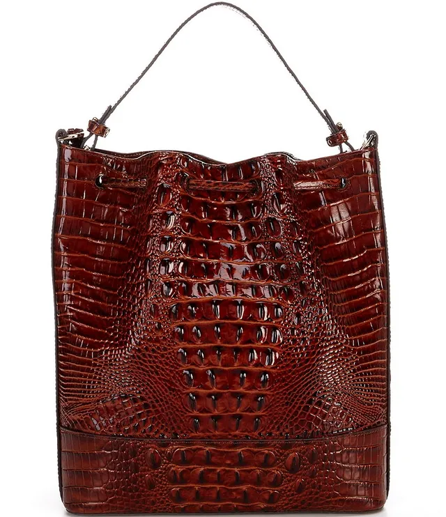 Marlowe Leather Bucket Bag, Pecan Melbourne