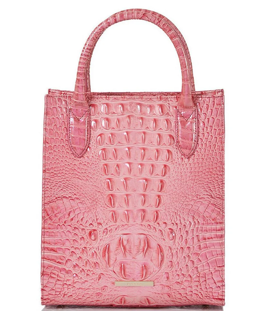 Brahmin Melbourne Collection Ezra Tote Bag, Apple Blush Ombre