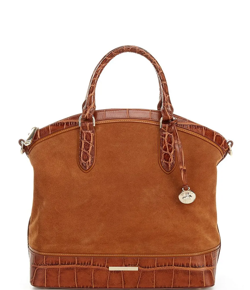 Brahmin Duxbury Daylily Volute Medium Leather Satchel