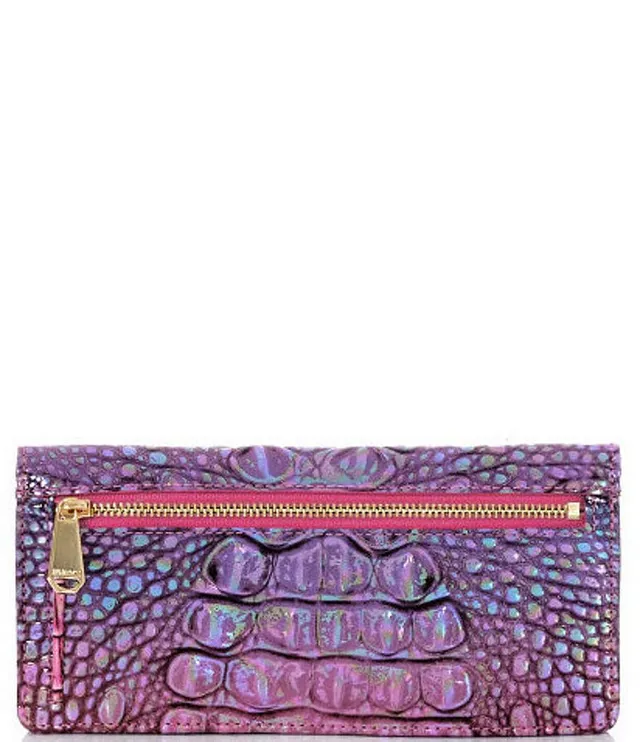 BRAHMIN Ombre Melbourne Collection Ady Horizon Wallet