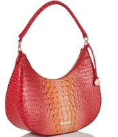 BRAHMIN Ombre Melbourne Collection Horizon Bekka Leather Shoulder