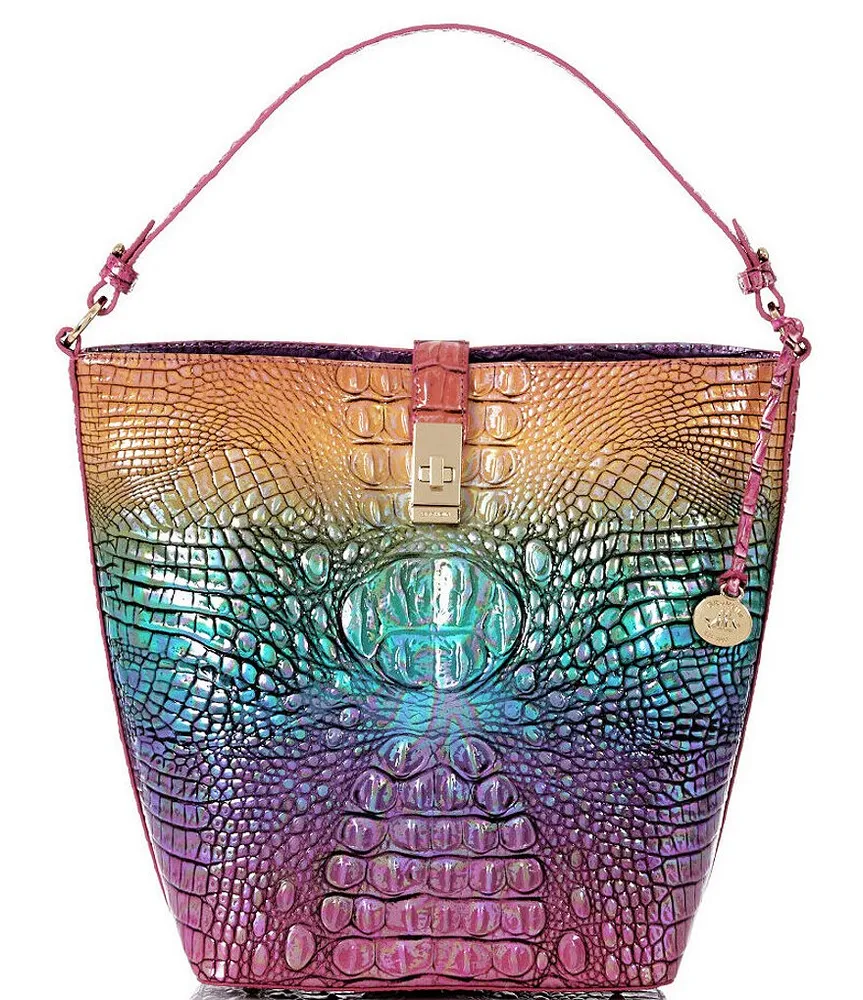 BRAHMIN Melbourne Collection Marlowe Fanciful Bucket Bag