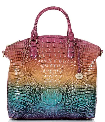 Mother of Pearl Brahmin Large Duxbury Satchel