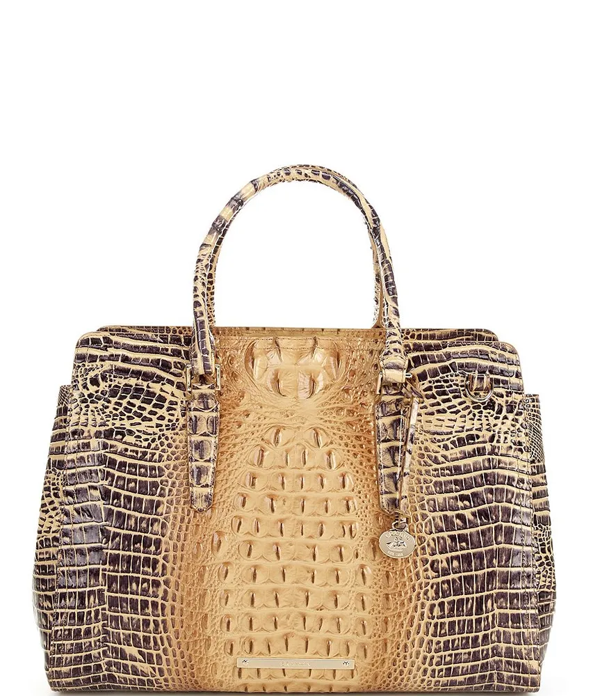 BRAHMIN Ombre Melbourne Collection Pastry Finley Carryall Satchel