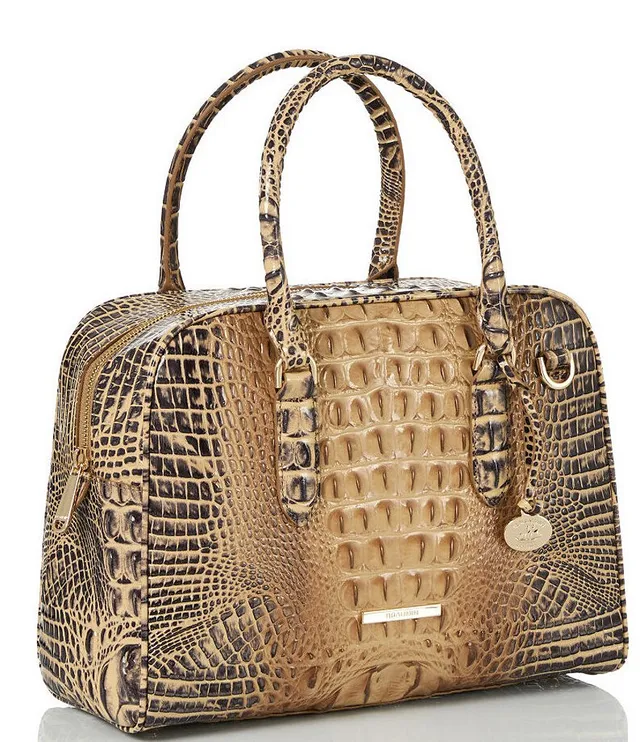 BRAHMIN Ombre Melbourne Collection Georgina Fruit Salad Satchel Bag