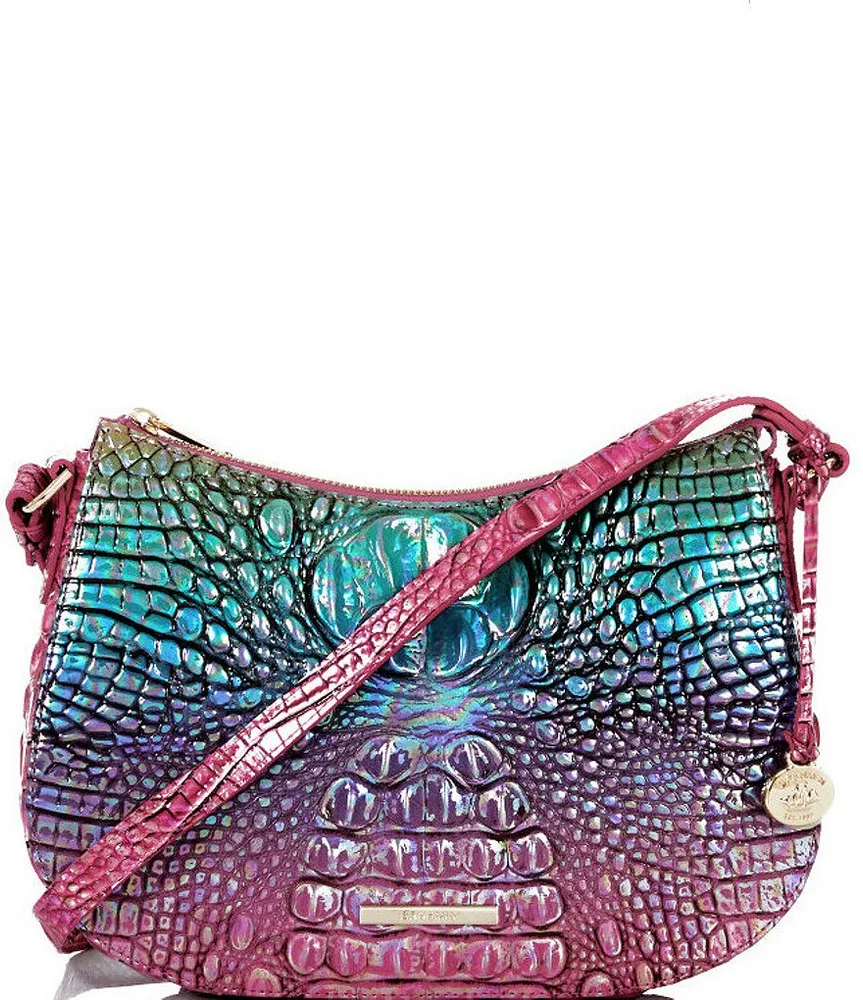 BRAHMIN Ombre Melbourne Collection Pastry Hillary Crossbody Bag