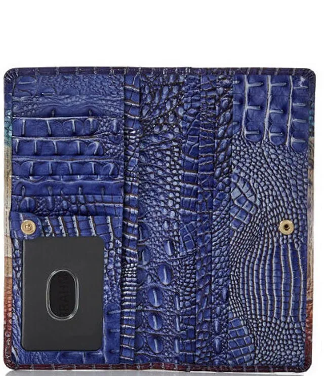 BRAHMIN Ombre Melbourne Collection Ady Horizon Wallet