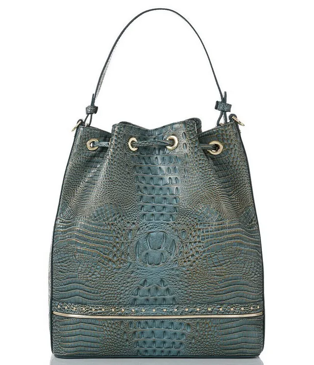 BRAHMIN Melbourne Collection Marlowe Cliffside Drawstring Bucket Bag