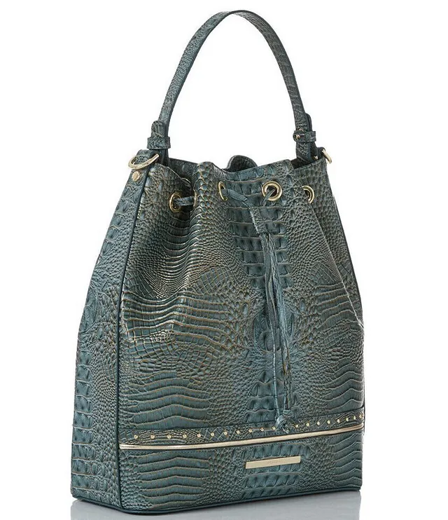 Brahmin Marlowe Bucket Shoulder Bag, Leather