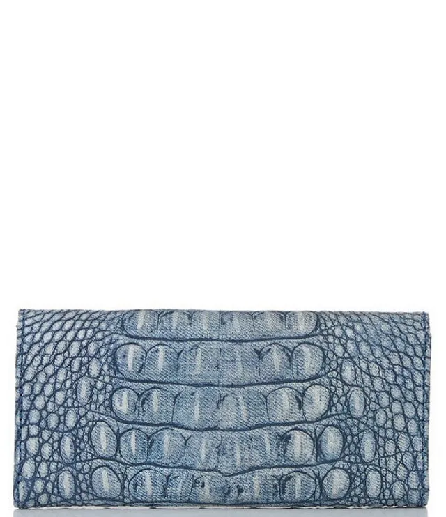 BRAHMIN Rockville Collection Veronica Ivory Iguana Envelope Wallet, Dillard's in 2023