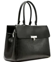 Michael Kors Ladies Heidi Signature Logo Colorblock Semi Lux Tote