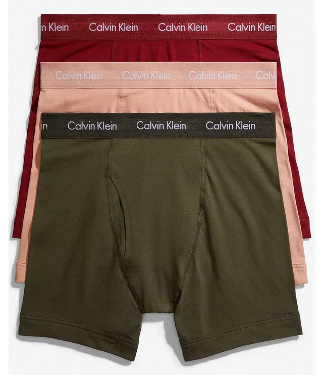 Calvin Klein Solid Boxer Brief 3-Pack